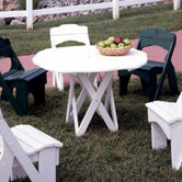 Harvest Round Picnic Table