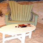 Wave Garden Bench