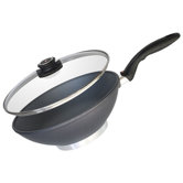 11" Wok with Round Bottom and Lid