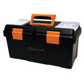 20 Plas Tool Bx W/ Tray & Dividers