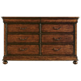 The Classic Portfolio Louis Philippe 6 Drawer Dresser