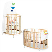 Sleepi Bassinet and Crib Set in Natural