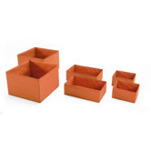 Keep Fabric Basket Set in Orange
