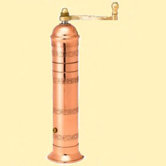 Atlas 9.5" x 1.5" Copper Pepper Mill