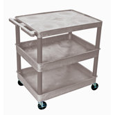 Three Shelf Utility Cart