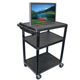 40" High,  Low Priced Open Shelf Table