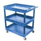 Three Shelf Tub Cart