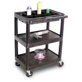 Black Utility Cart
