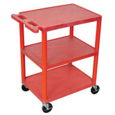 32.5'' 3 Shelf Utility Cart