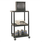 54" High Open Shelf Endura Video Table