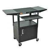 Compact Steel Computer Workstation
