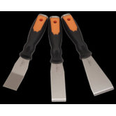 3Pc Stainless Scraper Set