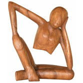 Abstract Thinker Statue
