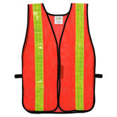Hi Vis Mesh Safety Vest in Orange