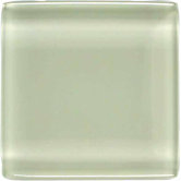 Legacy Glass 2" x 2" Solid Mosaic Tile in Celedon