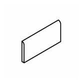 Pozzalo 3" x 9" Bullnose in Coastal Beige
