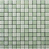 Lucente 1" x 1" Glossy Mosaic Blend in Crystalline / Cascade