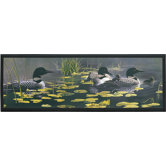 Ducks in Water Wall Plaque