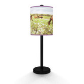 Peaceful Horses Table Lamp