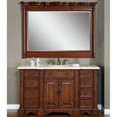 Sabina 58" Single Sink Bathroom Vanity Cabinet