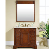 Jennifer 40" Single Sink Bathroom Vanity Cabinet