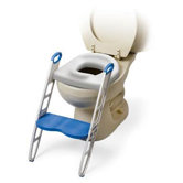 Cushie Step Up Padded Potty Seat with Step Stool