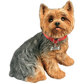 Life Size Yorkshire Terrier Sculpture