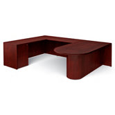 Margate "D" Island U-Shaped Desk