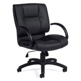 Mid-Back Luxhide Executive Tilter Office Chair