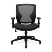 Mid-Back  Mesh Tilter Chair with Arms