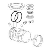 O-Ring Seal Set/ Diverter Rebuild Kit