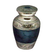 Grecian Brass Token Cremation Urn