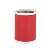 Bartender's Choice Fun Colors 10" Waste Basket in Red