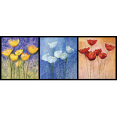 Ultimate Floral in Watercolor Panoramic Wall Mural