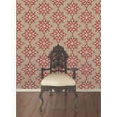 Decadence Sebastian Crepe Moroccan Medallion Wallpaper
