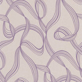 Decadence Aria Ribbon Swirl Wallpaper