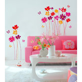 Euro Flower Meadow Wall Decals