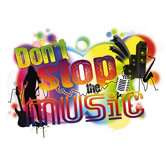 Euro Music Wall Decals