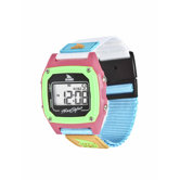 Shark Clip Watch in Black / Neon