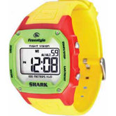 Killer Shark Watch in Gloss Red / Yellow / Green