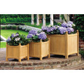 English Square Planter