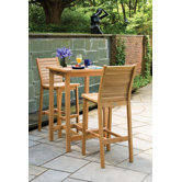 Dartmoor 3 Piece Bar Height Dining Set