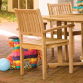 Warwick Stacking Dining Arm Chairs (Set of 2)