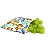 Snack Happened Reusable Snack Bag in Funky Monkey Remix
