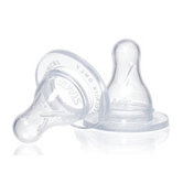 Slow Stage 1 VentAire Bubble Free Bottle System Nipples