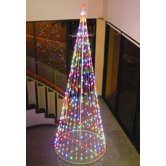String Light Cone Tree in Multi-Color