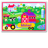 Country Farm Personalized Placemat