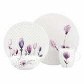 Watercolor Amethyst Dinnerware Set
