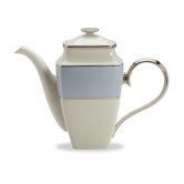 Blue Frost Square Coffeepot with Lid