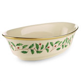 Holiday Open 10" Vegetable Bowl
